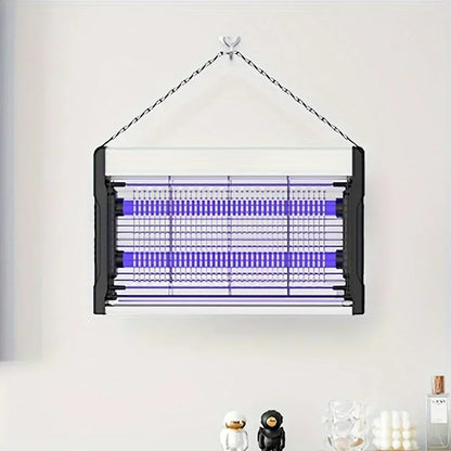 Lámpara eléctrica mata mosquitos y atrapainsectos para interior/exterior; repele y elimina mosquitos de forma eficaz.